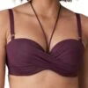 PRIMADONNA Dalyan Strapless Bikini Top - Wine -FREYA Shop braforme primadonna dalyan swimwear 4009817 wine wne f