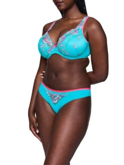 PRIMADONNA Devdaha Half Padded Plunge Bra - Mermaid -FREYA Shop braforme primadonna devdaha 0163442 MRM 2s