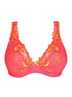 PRIMADONNA Devdaha Half Padded Plunge Bra - Tropicana -FREYA Shop braforme primadonna devdaha 0163442 TRC c
