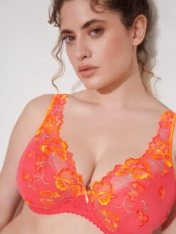 PRIMADONNA Devdaha Half Padded Plunge Bra - Tropicana -FREYA Shop braforme primadonna devdaha 0163442 TRC l
