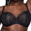 PRIMADONNA Gallipoli Vertical Seam Balcony Bra - Black -FREYA Shop braforme primadonna gallipoli 0163552 ZWA f