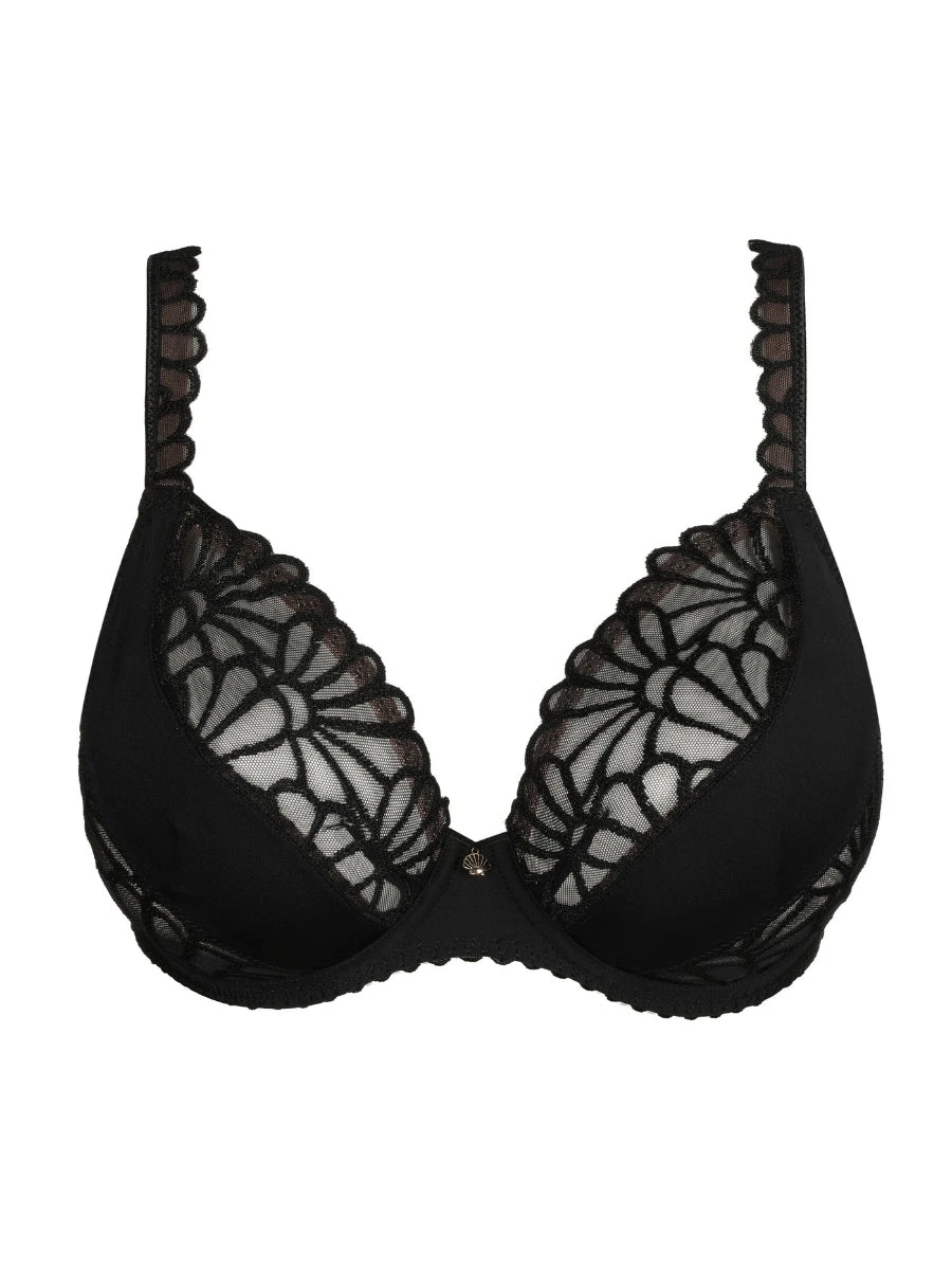 PRIMADONNA Gallipoli Plunge Bra - Black 9 PRIMADONNA Gallipoli Plunge Bra - Black - Image 7