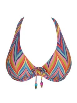 PRIMADONNA Kea Half Padded Plunge Bikini Top - Rainbow Paradise -FREYA Shop braforme primadonna kea 4010819 rbp c