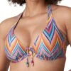 PRIMADONNA Kea Half Padded Plunge Bikini Top - Rainbow Paradise -FREYA Shop braforme primadonna kea 4010819 rbp f