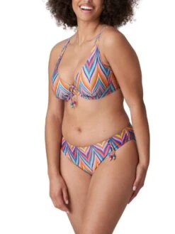 PRIMADONNA Kea Half Padded Plunge Bikini Top - Rainbow Paradise -FREYA Shop braforme primadonna kea 4010819 rbp fl