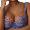 PRIMADONNA Lenca Vertical Seam Balcony Bra - Blue Eyes -FREYA Shop braforme primadonna lenca 0163462 BEY f