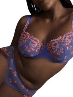 PRIMADONNA Lenca Vertical Seam Balcony Bra - Blue Eyes -FREYA Shop braforme primadonna lenca 0163462 BEY l