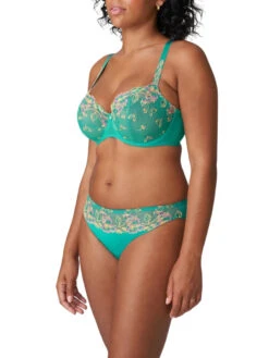 PRIMADONNA Lenca Vertical Seam Balcony Bra - Sunny Teal -FREYA Shop braforme primadonna lenca 0163462 SYT 2s