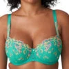 PRIMADONNA Lenca Padded Balcony Bra - Sunny Teal -FREYA Shop braforme primadonna lenca 0263462 SYT f
