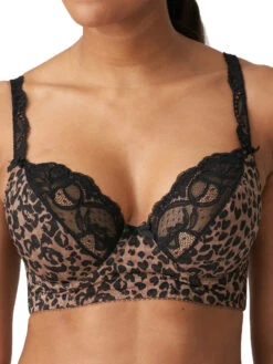 PRIMADONNA Madison Plunge Longline Bra - Bronze