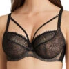 PRIMADONNA Sophora Balcony Bra - Black -FREYA Shop braforme primadonna lingerie sophora tulip seam balcony bra 0163184 0163185 black f1