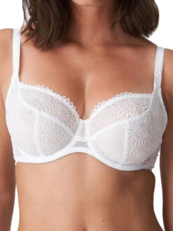 PRIMADONNA Sophora Balcony Bra - White -FREYA Shop braforme primadonna lingerie sophora tulip seam balcony bra 0163184 0163185 white f