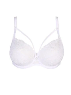 PRIMADONNA Sophora Balcony Bra - White -FREYA Shop braforme primadonna lingerie sophora tulip seam balcony bra 0163184 0163185 white p1
