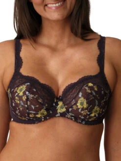 PRIMADONNA Malba Vertical Seam Balcony Bra - Amethyst