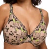 PRIMADONNA Manali Half Padded Plunge Bra - Wild Bloom