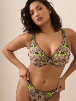 PRIMADONNA Manali Half Padded Plunge Bra - Wild Bloom -FREYA Shop braforme primadonna manali 0163572 WLB l