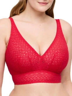 PRIMADONNA Montara Wireless Full Cup Bra - True Red