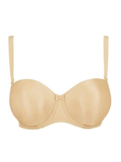 PRIMADONNA Satin Non Padded Strapless Bra - Cognac -FREYA Shop braforme primadonna satin 0161331 cog c2