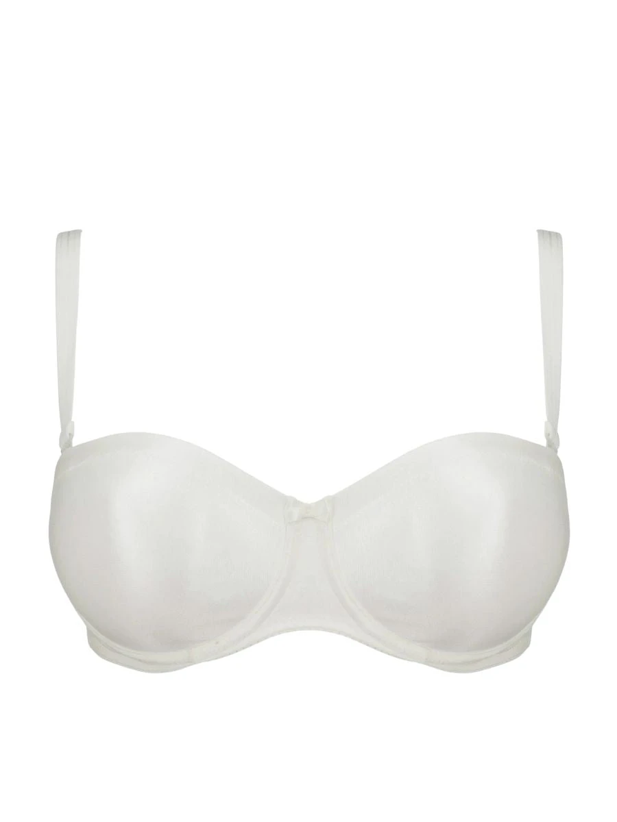 PRIMADONNA Satin Non Padded Strapless Bra - Natural 8 PRIMADONNA Satin Non Padded Strapless Bra - Natural - Image 6