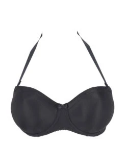 PRIMADONNA Satin Non Padded Strapless Bra - Black -FREYA Shop braforme primadonna satin 0161331 zwa c1