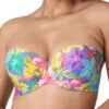 PRIMADONNA Sazan Strapless Bikini Top - Blue Bloom