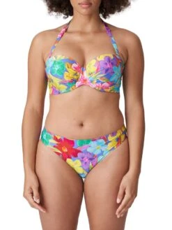 PRIMADONNA Sazan Strapless Bikini Top - Blue Bloom -FREYA Shop braforme primadonna sazan swimwear bbm blue bloom bikini top 4010717 full