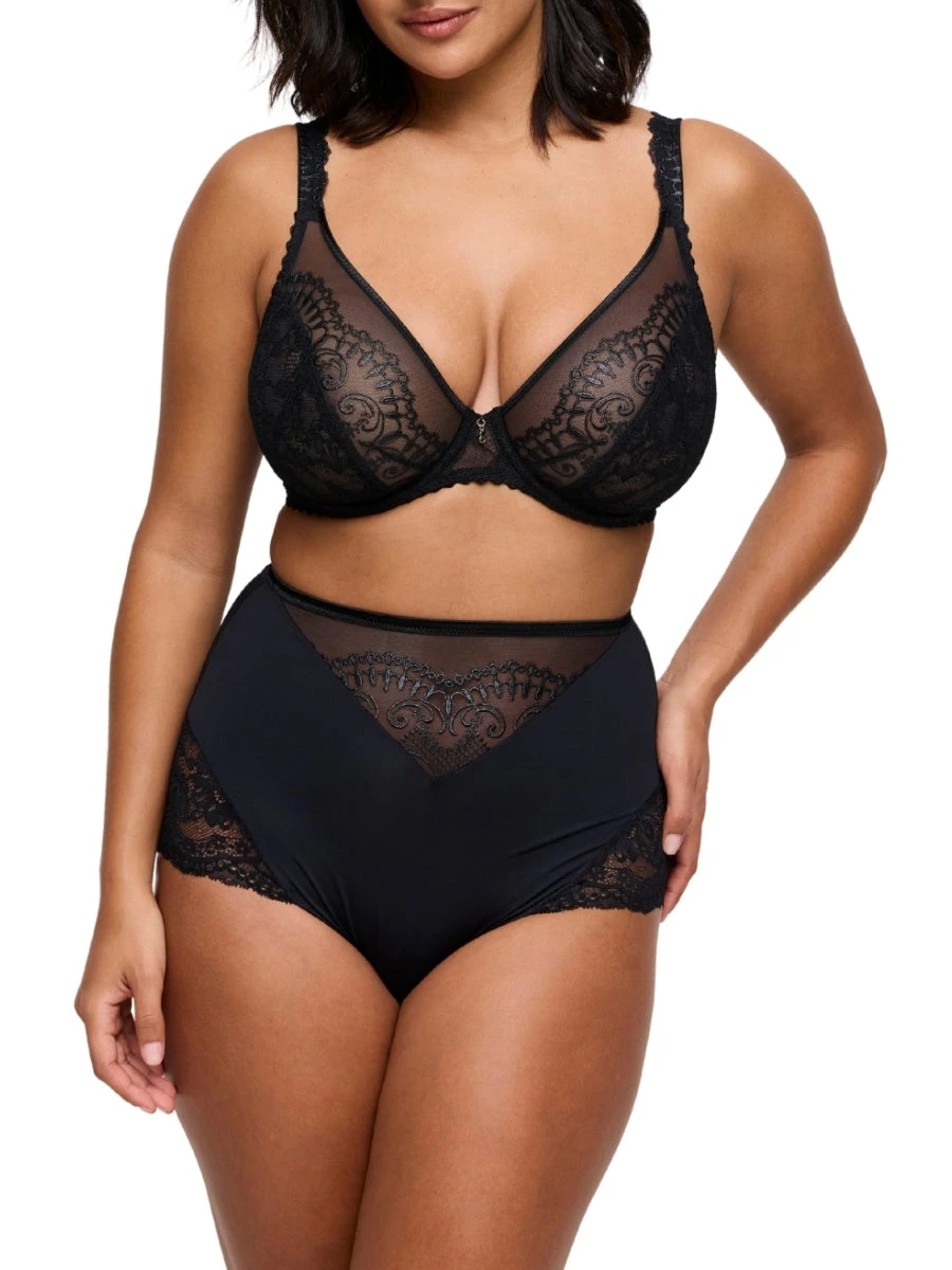 PRIMADONNA Shimla Plunge Bra - Black 6 PRIMADONNA Shimla Plunge Bra - Black - Image 4