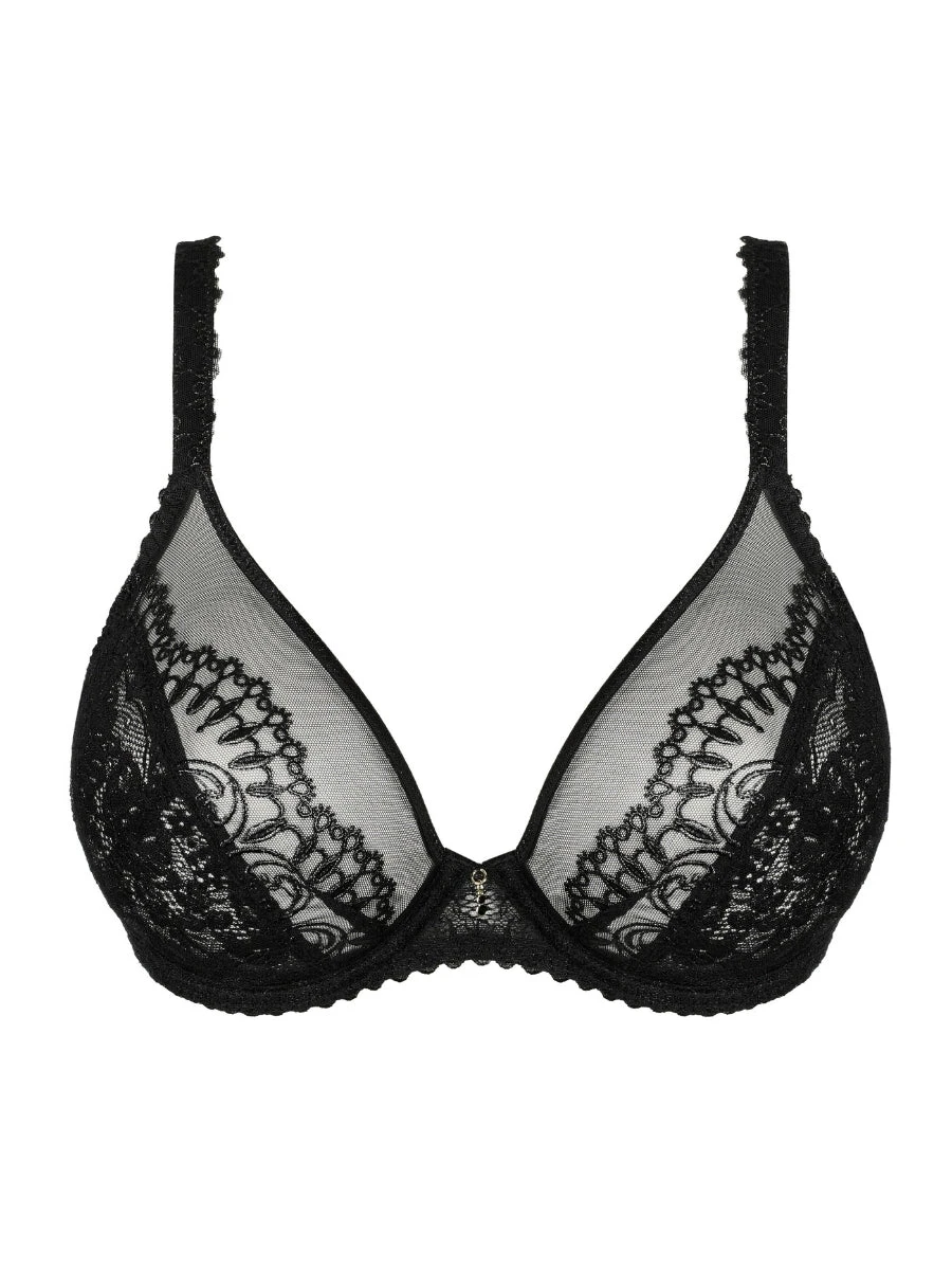 PRIMADONNA Shimla Plunge Bra - Black 11 PRIMADONNA Shimla Plunge Bra - Black - Image 9