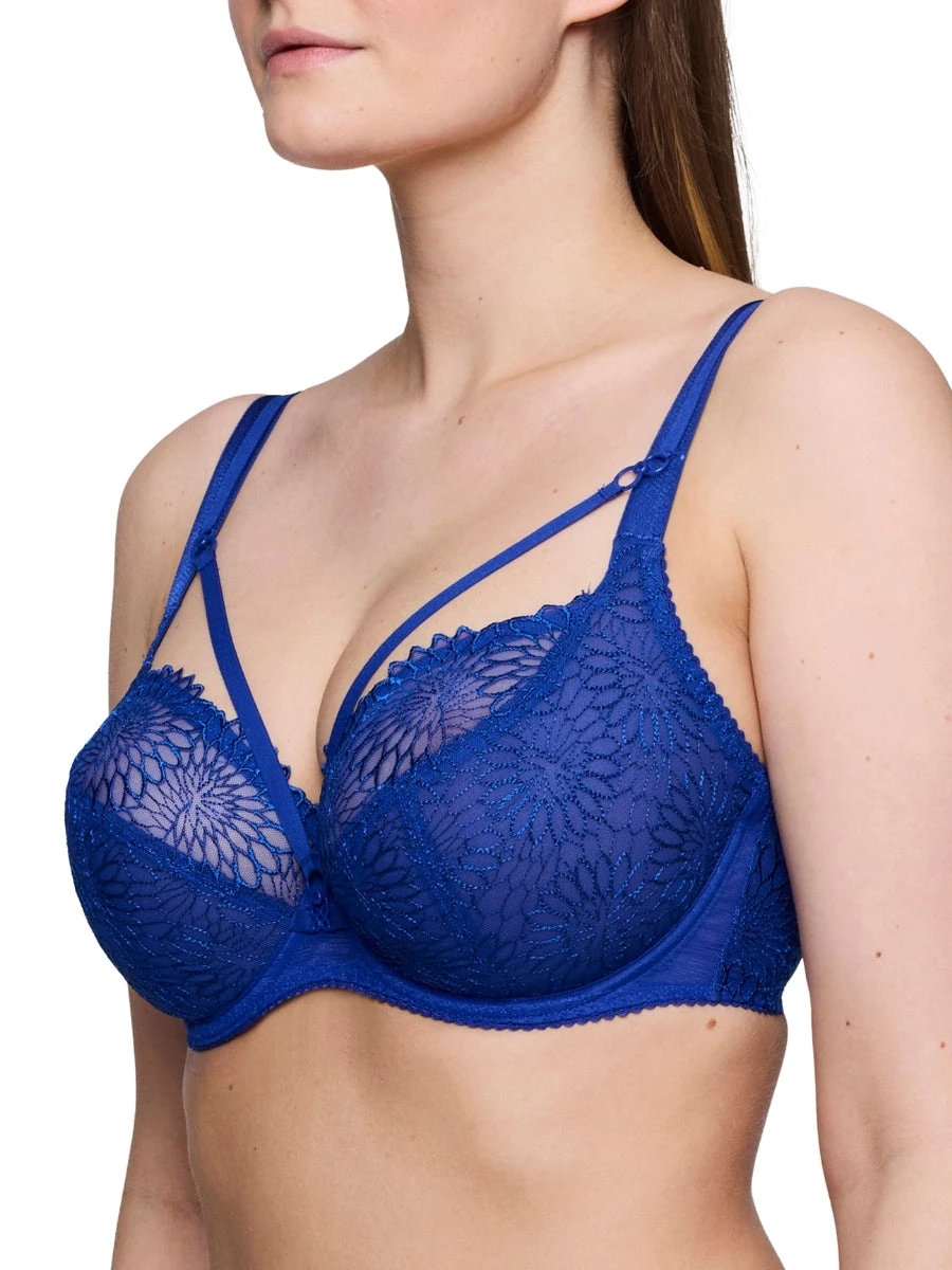 PRIMADONNA Sophora Balcony Bra - Blue Print 6 PRIMADONNA Sophora Balcony Bra - Blue Print - Image 4