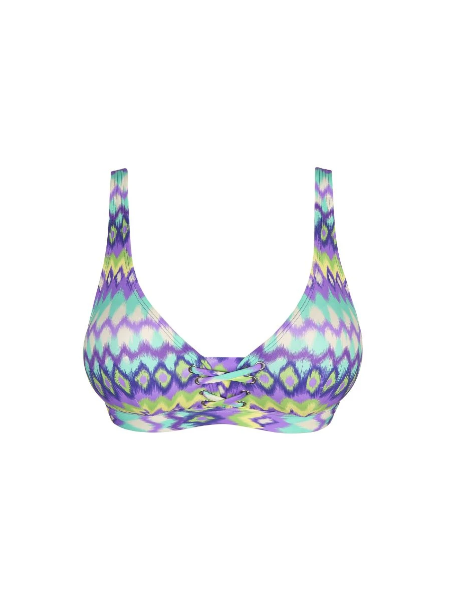 PRIMADONNA Holiday Plunge Bikini Top - Mezcalita Blue 8 PRIMADONNA Holiday Plunge Bikini Top - Mezcalita Blue - Image 6