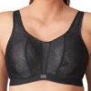 PRIMADONNA The Game Padded Racerback Sports Bra - Black -FREYA Shop braforme primadonna the game 6000516 ZWA f
