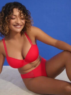 East End Padded Balcony Bra - True Red -FREYA Shop braforme primadonna twist east end 0241932 TRR 3l