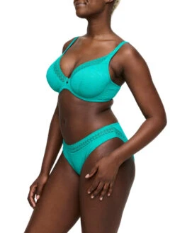 Palermo Half Padded Plunge Bra - Sunny Teal -FREYA Shop braforme primadonna twist palermo 0142094 SYT 2s