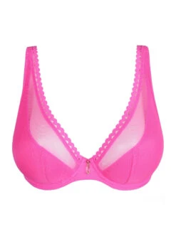 Vivgirl Half Padded Plunge Bra - Cactus Flower -FREYA Shop braforme primadonna twist vivgirl 0142464 CAF c