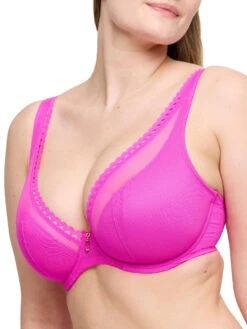 Vivgirl Half Padded Plunge Bra - Cactus Flower -FREYA Shop braforme primadonna twist vivgirl 0142464 CAF s