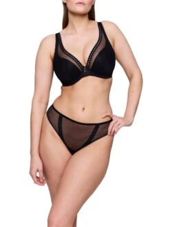 Vivgirl Half Padded Plunge Bra - Black -FREYA Shop braforme primadonna twist vivgirl 0142646 ZWA 2f