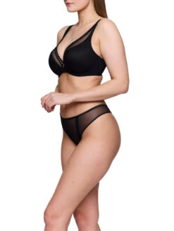Vivgirl Half Padded Plunge Bra - Black -FREYA Shop braforme primadonna twist vivgirl 0142646 ZWA 2s