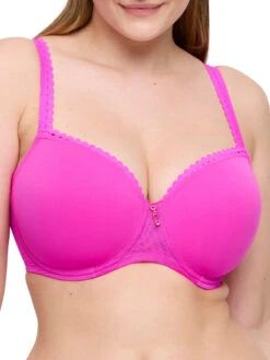 Vivgirl Padded Balcony Bra - Cactus Flower