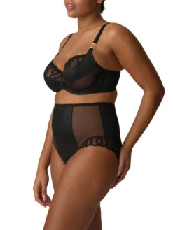 PRIMADONNA Vallarta Vertical Seam Balcony Bra - Black -FREYA Shop braforme primadonna vallarta 0163504 ZWA 2s