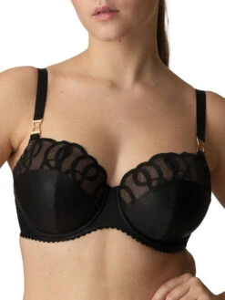 PRIMADONNA Vallarta Padded Balcony Bra - Black