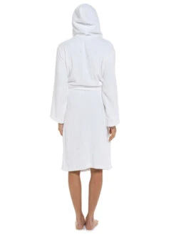 Cotton Hooded Towelling Robe 19 Cotton Hooded Towelling Robe -FREYA Shop braforme rjm nightwear robe dressing gown ln587 white b