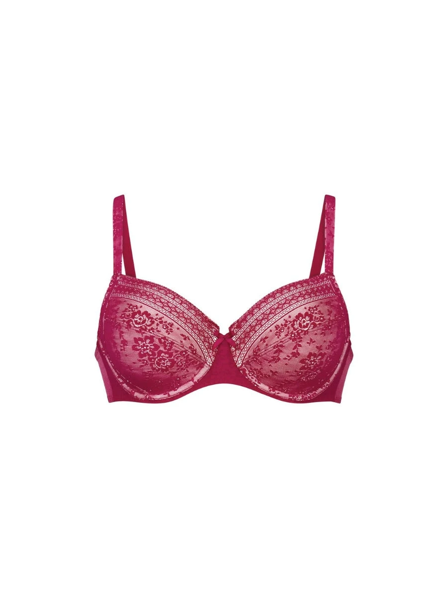 Rosa Faia Fleur Underwired Bra - Cherry Red 7 Rosa Faia Fleur Underwired Bra - Cherry Red - Image 5