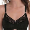 Rosa Faia Sita Soft Bra - Black -FREYA Shop braforme rosa faia sita 5266 001 f