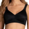 Rosa Faia Twin Moulded Soft Bra - Black -FREYA Shop braforme rosa faia twin 5493 001 f