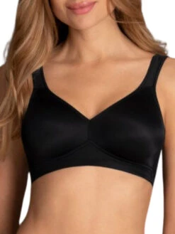 Rosa Faia Twin Moulded Soft Bra - Black
