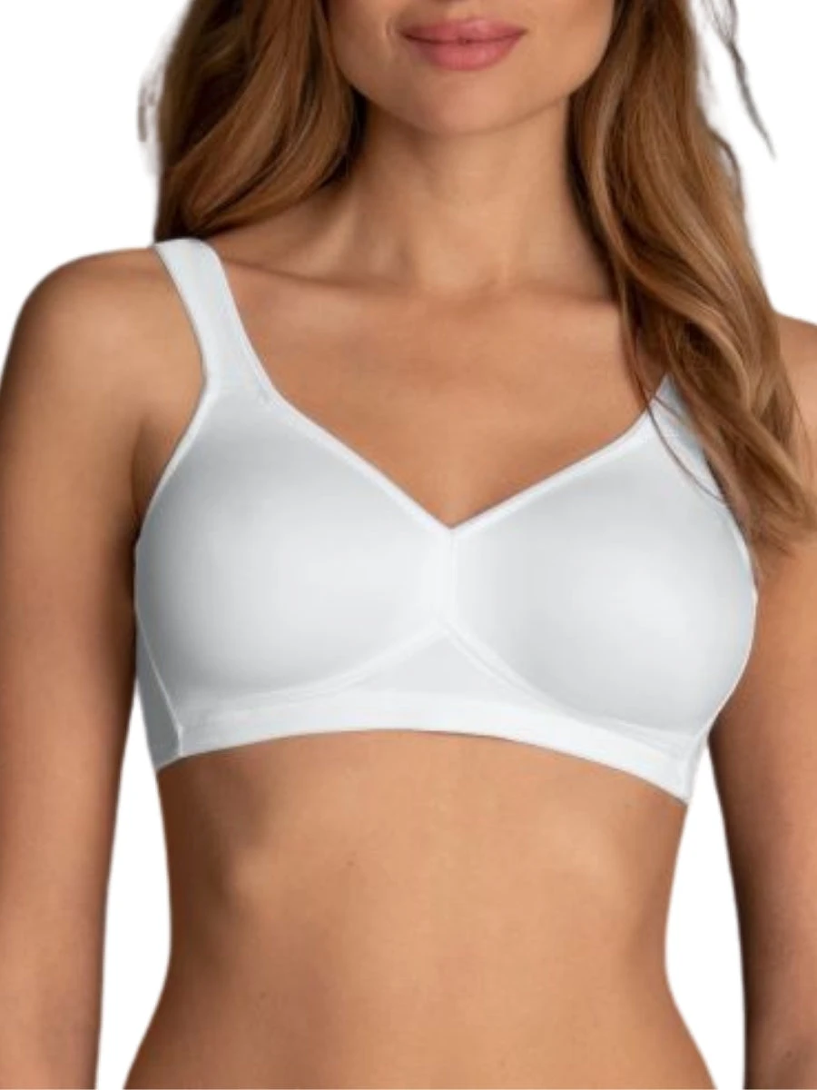 Rosa Faia Twin Moulded Soft Bra - White 3 Rosa Faia Twin Moulded Soft Bra - White