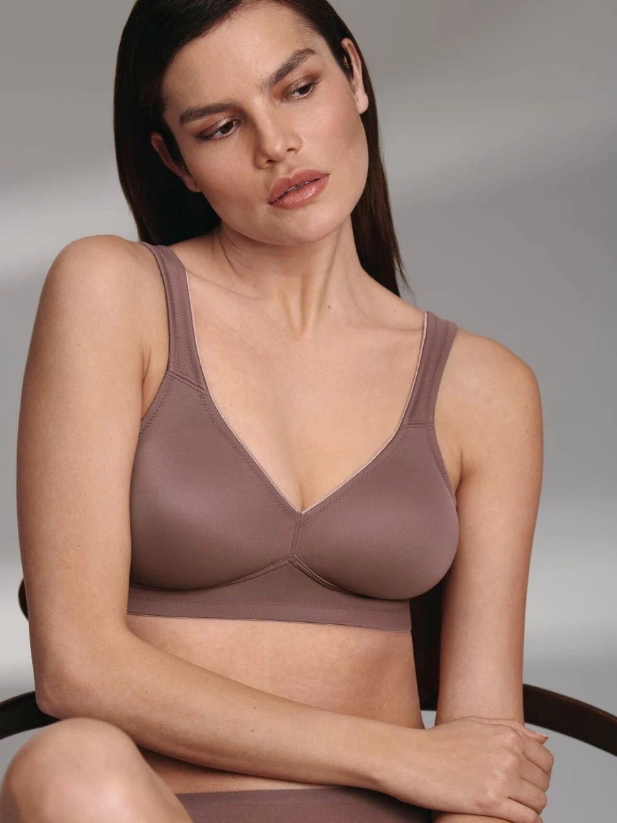 Rosa Faia Twin Moulded Soft Bra - Berry 4 Rosa Faia Twin Moulded Soft Bra - Berry - Image 3