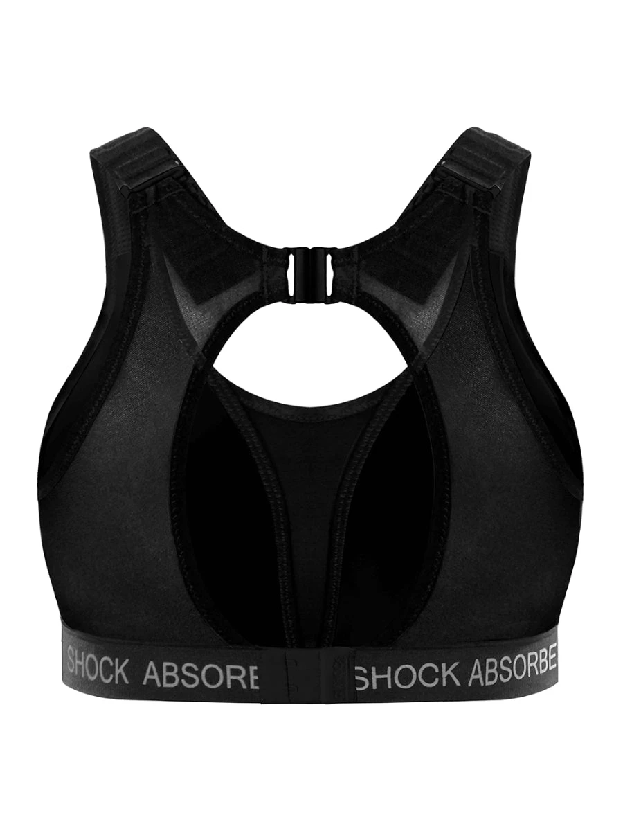 Shock Absorber Ultimate Run Padded Sports Bra - Black/Silver 12 Shock Absorber Ultimate Run Padded Sports Bra - Black/Silver - Image 10