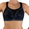 Shock Absorber Ultimate Run Sports Bra - Black/Silver -FREYA Shop braforme shock absorber ultimate run S5044 BSV f