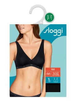 Sloggi 24/7 100 Top - Black -FREYA Shop braforme sloggi 247 100 10198126 0004 cb